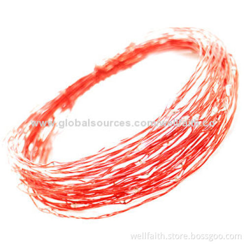 Factory Wholesale X-mas Decorated String Lights with 110V Transformer, 0.6W Rated Power